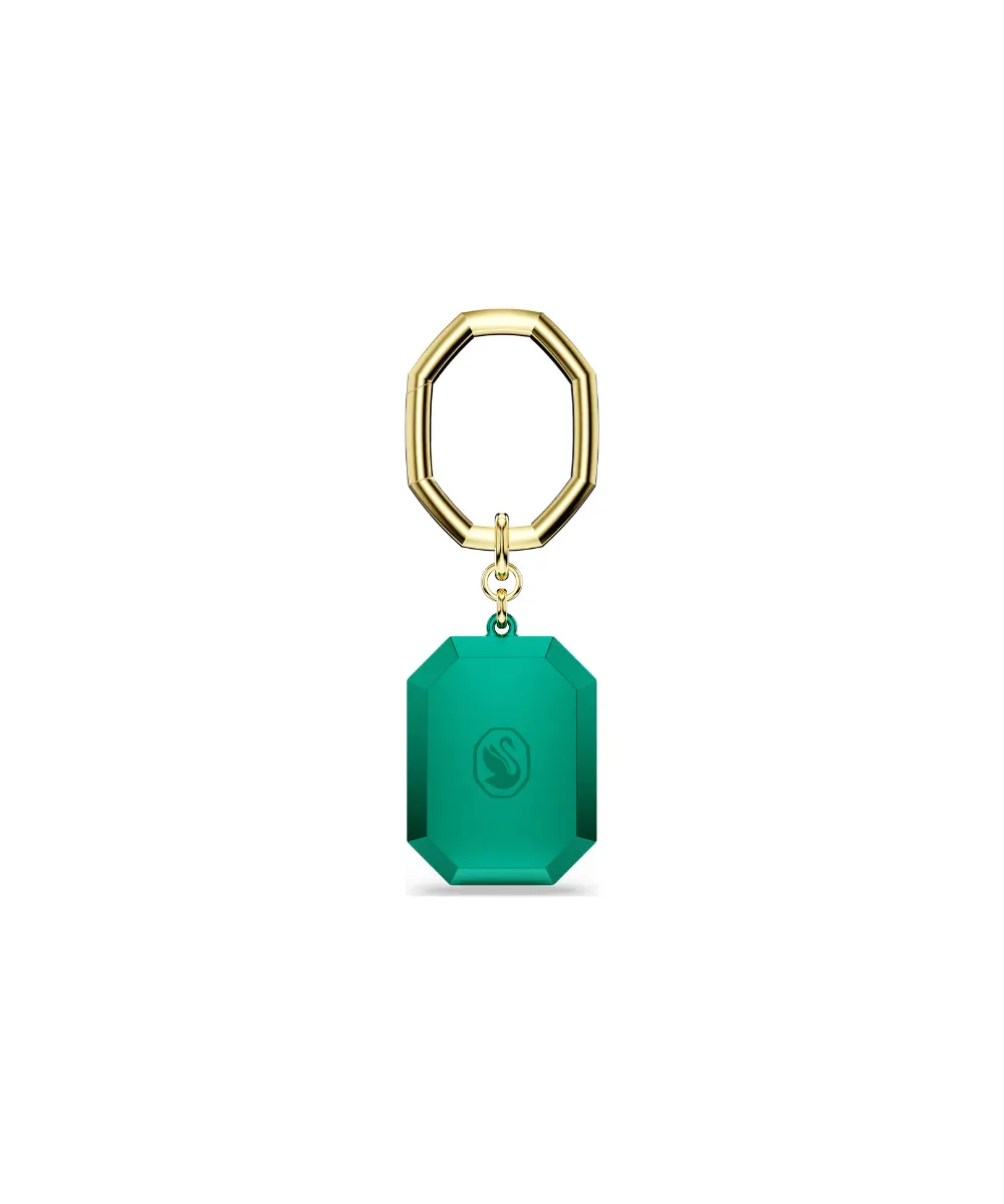SWAROVSKI LUCENT OCTAGON CUT KEY RING