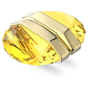 Swarovski Lucent Women's Yellow Crystal Gold-tone plated Earring 5613552