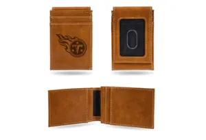Tennessee Titans - Laser Engraved Front Pocket Wallet