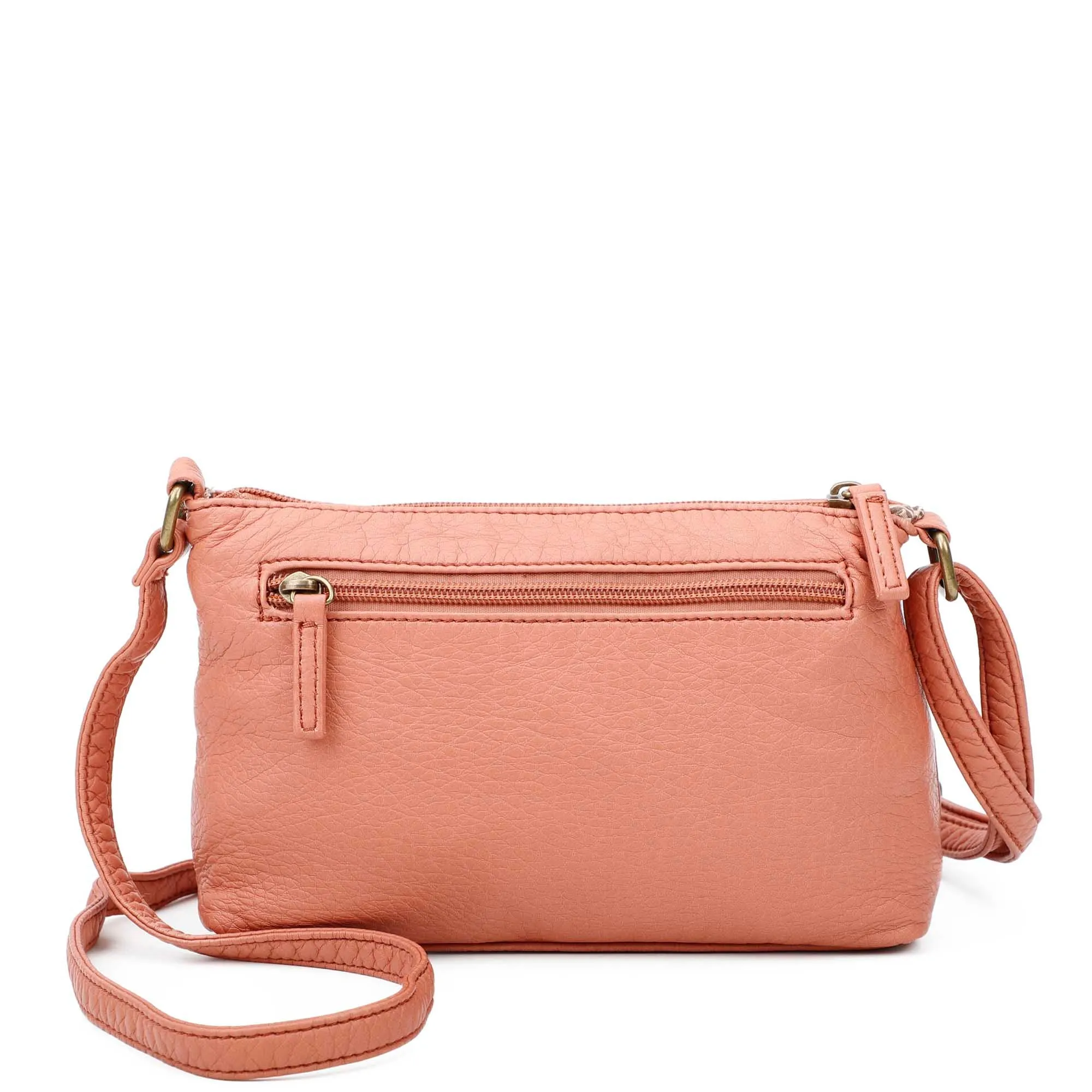 The Bethany Crossbody - Peach
