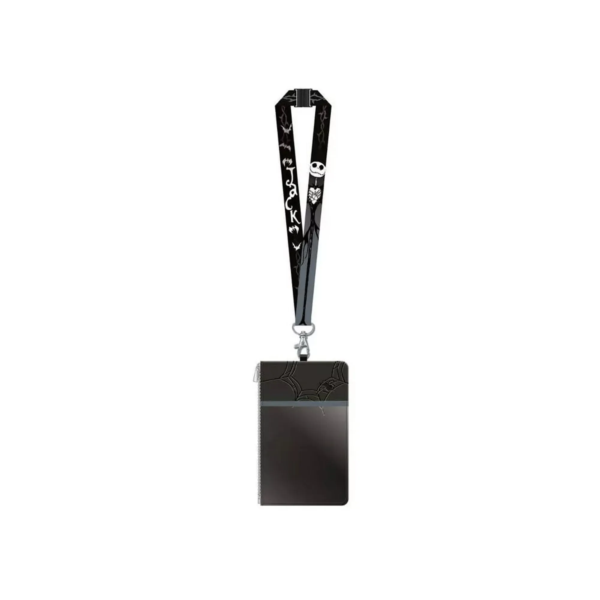 The Nightmare Before Christmas Jack Skellington Lanyard with Passport Holder