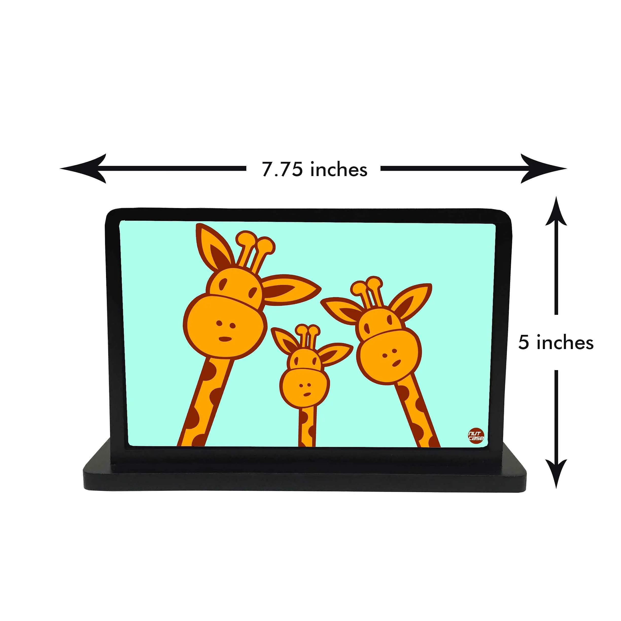 Tissue Paper Napkin Holder Stand - Yellow Giraffe