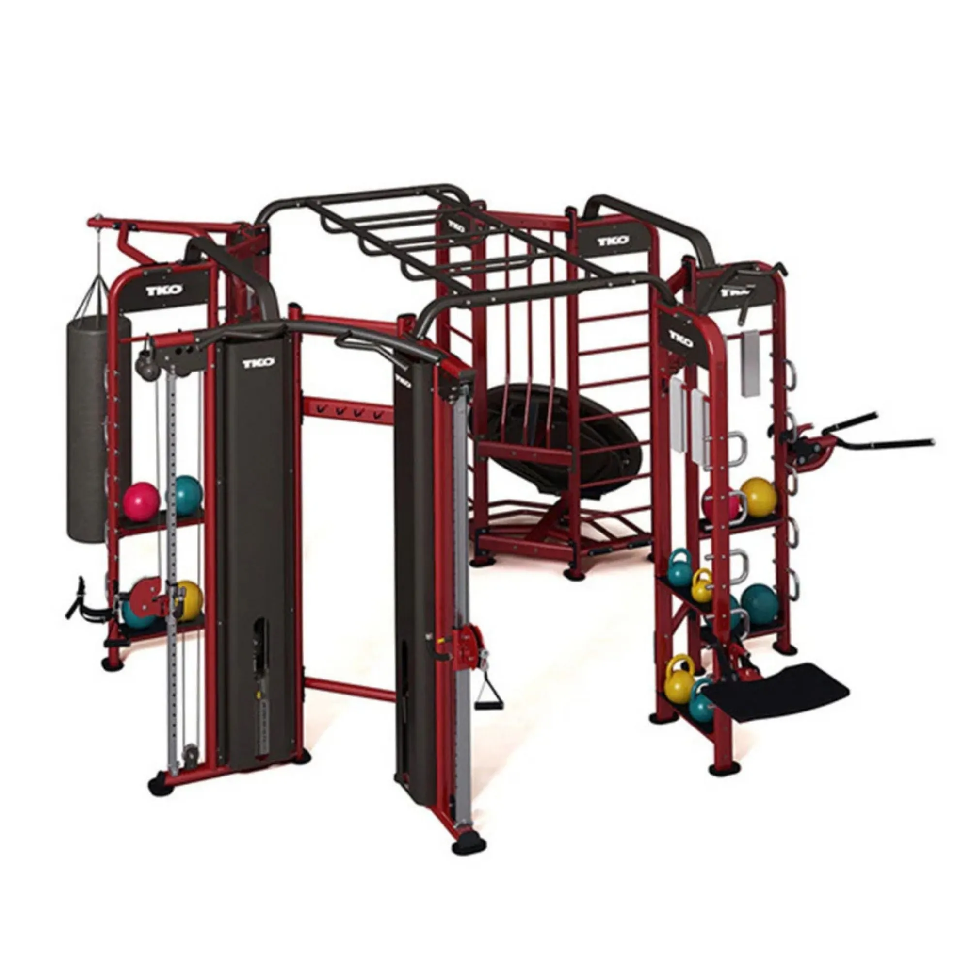 TKO 9900 All-in-One Training and Boxing Rebounder Station 9900