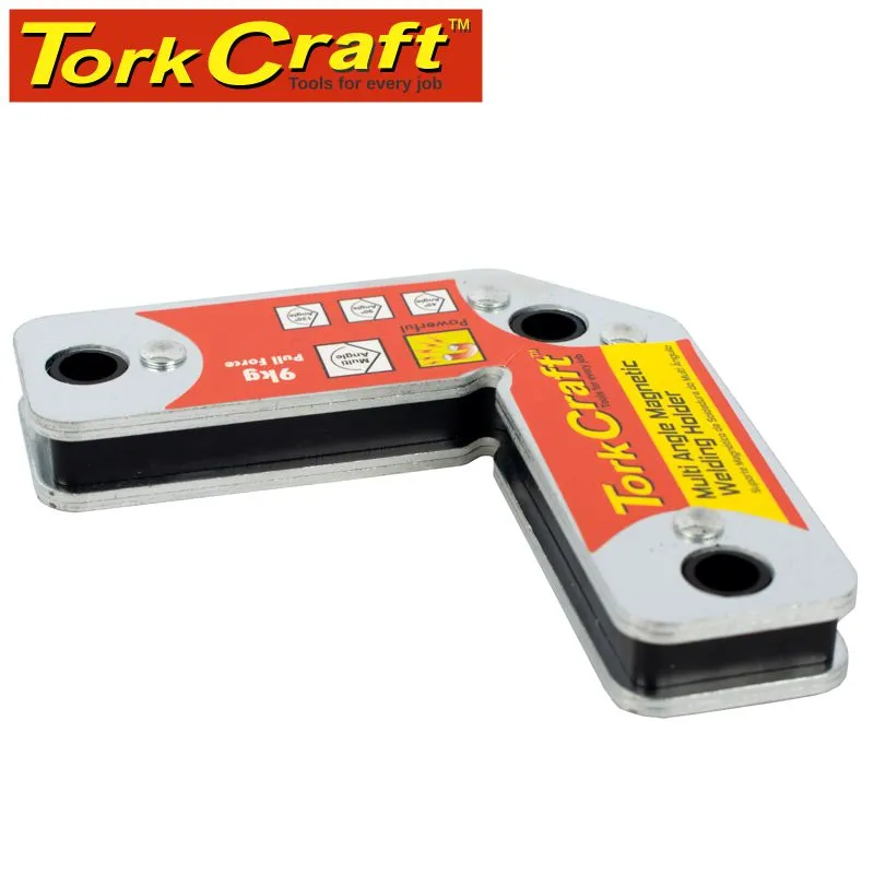 TORK CRAFT MAG. WELDING HOLDER 9KG P/FORCE 15-60-90-120 DEG. MULTI ANGLE TCMG6004