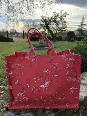 Tote Bag Mesange Red