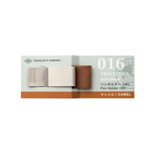 TRAVELER'S NOTEBOOK TN R016 Pen Holder Camel - M