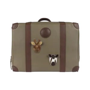 Travis Travel Backpack | Animals | Army Leather
