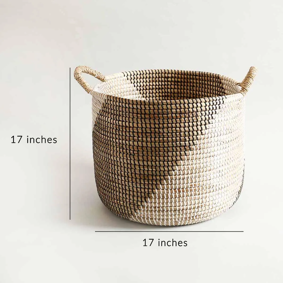 Trisang Seagrass Basket Hampers Container | Plant Holder Accessories