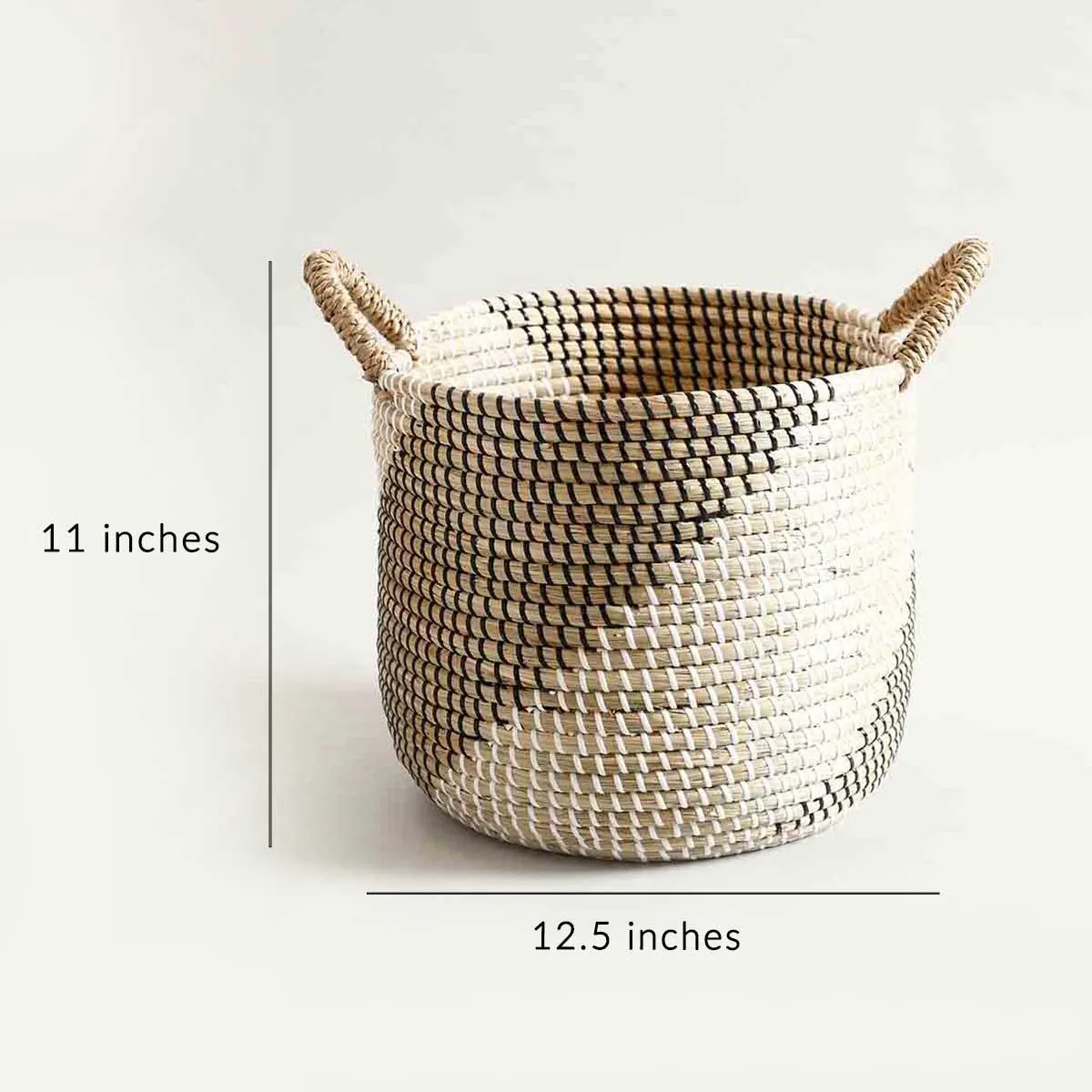 Trisang Seagrass Basket Hampers Container | Plant Holder Accessories