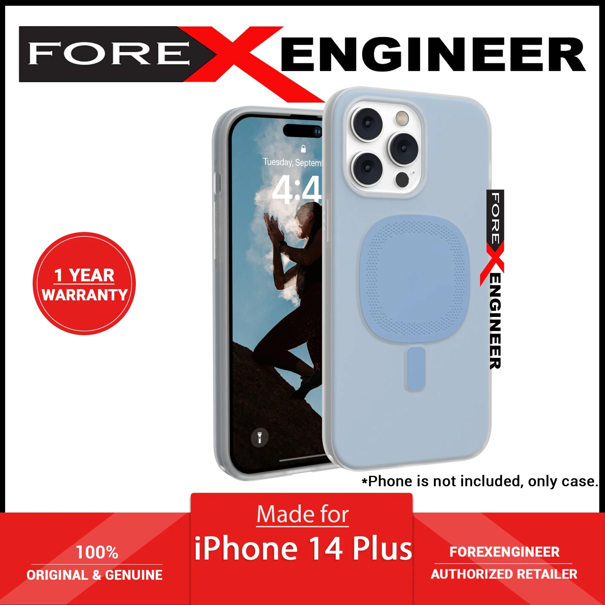 UAG Lucent 2.0 Magsafe for iPhone 14 Plus - Cerulean