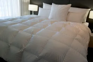 Ultra Light Baffle Boxed Double Size Quilt 98-99% White Premium Hand Select Polish Goose Down 1 Blanket warmth 900  Fill Power