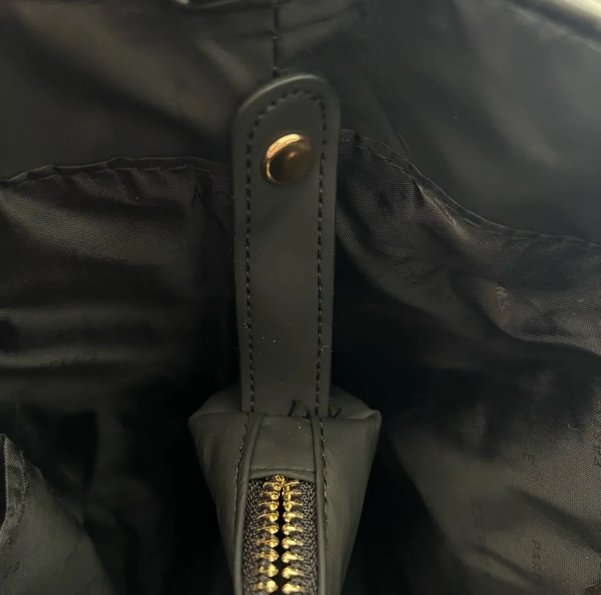 Versace Parfums Black Multi-compartment Tote