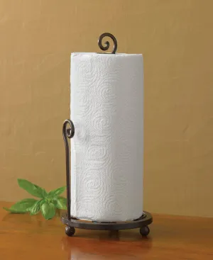 Village Scroll Paper Towel Holders
