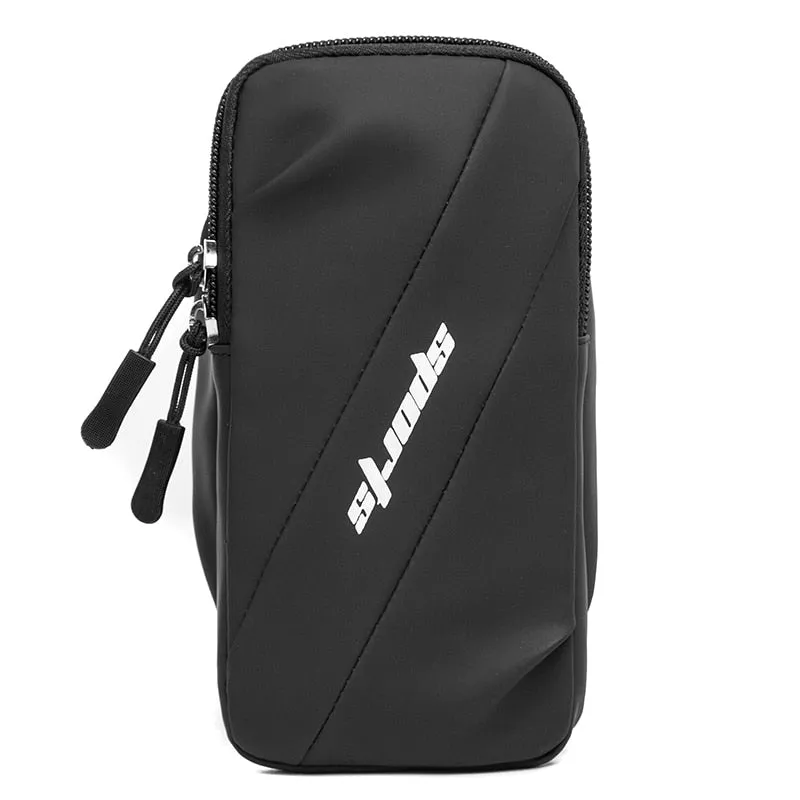 Waterproof Arm Band Phone Pouch Zipper Sports Running Armband Bag