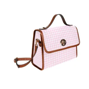 Women's Handbag, Retro Handbag, Pink Gingham Purse, Pink Purse, Women's Purse, Vintage inspired bag, Pinup style, Pink Gingham handbag