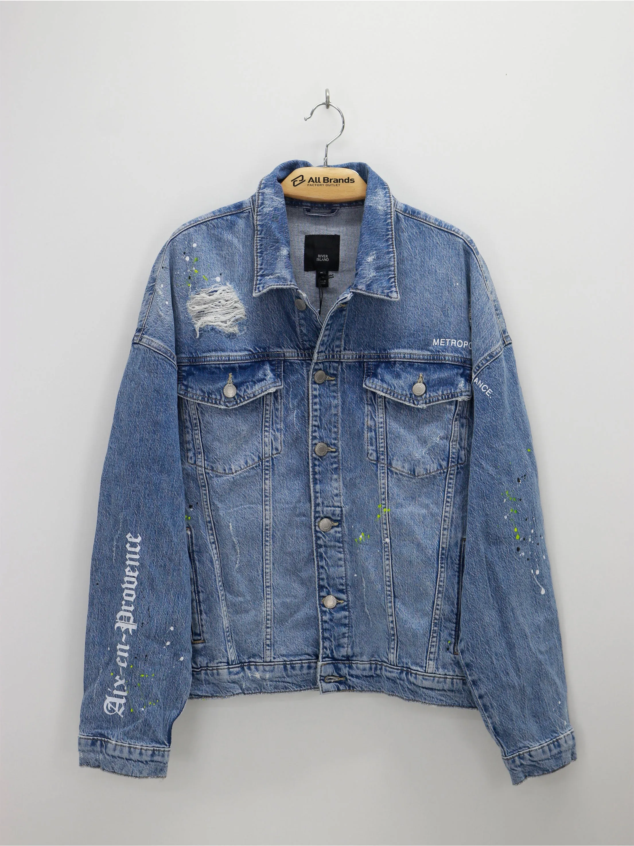 Women's OverSized Stylish Denim Jacket,Blue