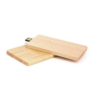 Wooden Card USB Flash Drive