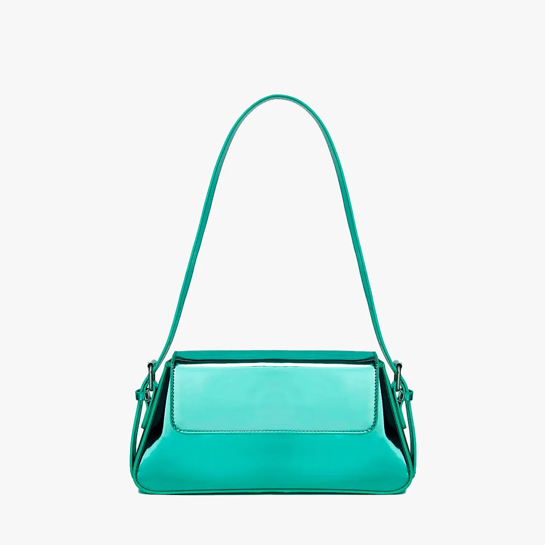 Y2K Futuristic Baguette Bag