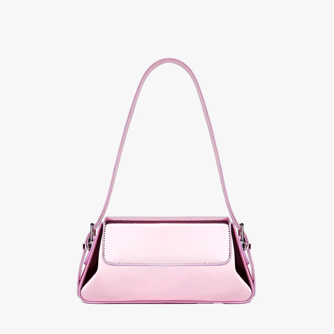 Y2K Futuristic Baguette Bag