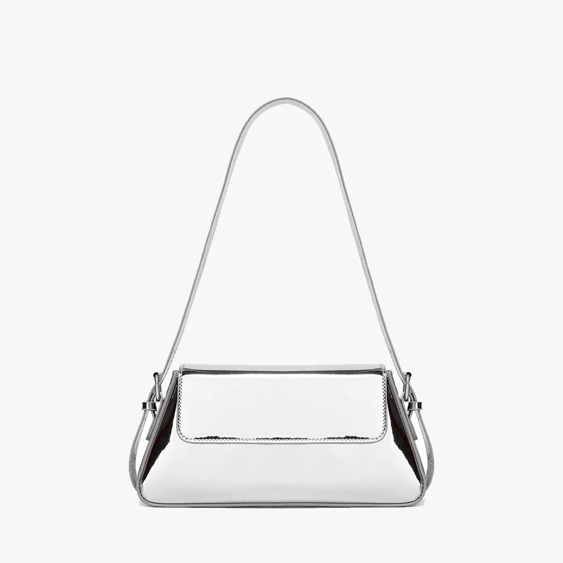 Y2K Futuristic Baguette Bag